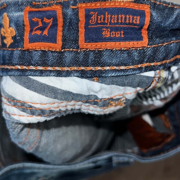 Rock Revival Johanna Bootcut Jeans sz 27 - Picture 7 of 9